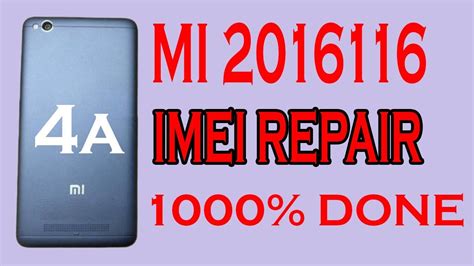 redmi 4a imei repair|MI 4A imei 0 Problem Solved 2022 .